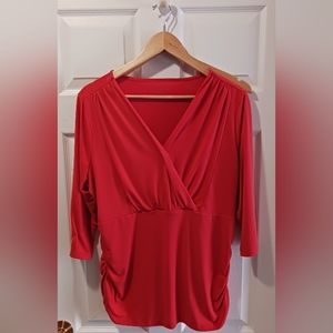 3/4 length sleeve blouse